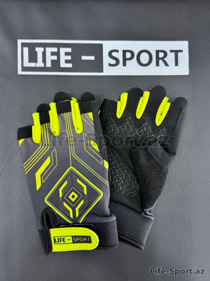 Life-Sport Sports Gloves (Sarı)
